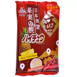 Конфеты жевательные Hi-Chew, Микс Западная Япония (виноград, персик и ананас) картинка 361262 - МосИгра